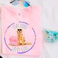 Stay Cool Salty Girl Youth Comfort Color Graphic Tee