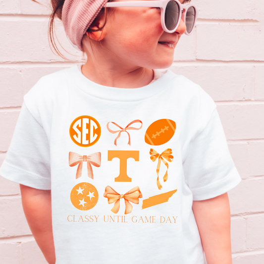 Youth Tennessee Coquette  Comfort Color Graphic Tee