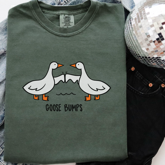 Goose Bumps Comfort Color Graphic Tee