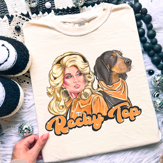 Dolly And Smokey Comfort Color Graphic Tee
