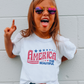 America The Beautiful Youth Comfort Color Graphic Tee