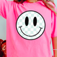Preppy Checkered Face Comfort Color Graphic Tee