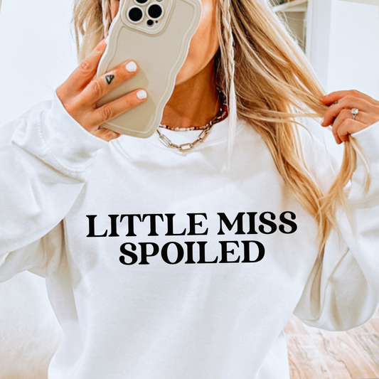 Little Miss Spoiled Digital Design Instant Download