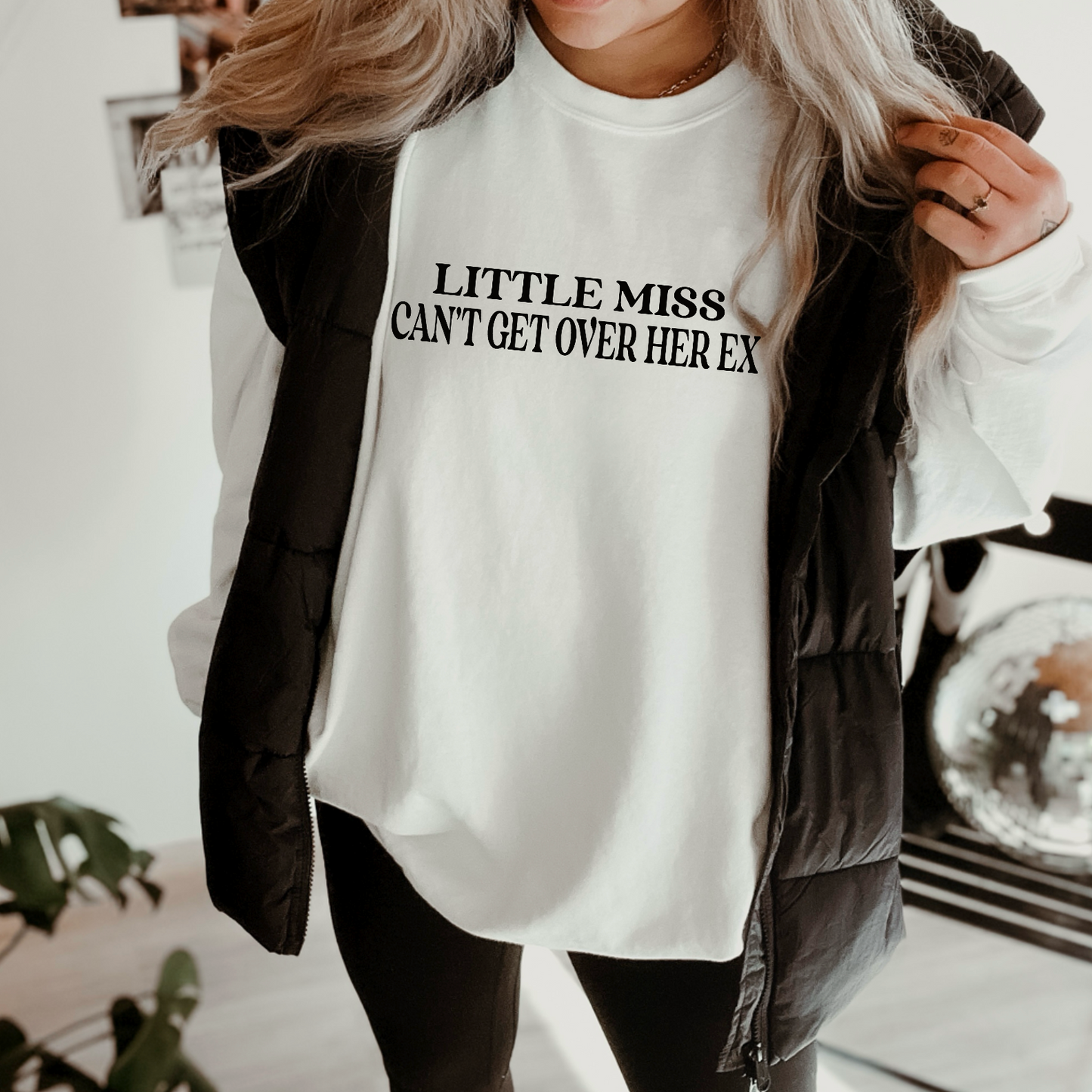 Little Miss Can’t Get Over Her Ex  Digital Design Instant Download