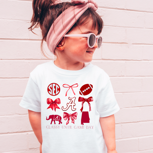 Youth Alabama  Coquette  Comfort Color Graphic Tee