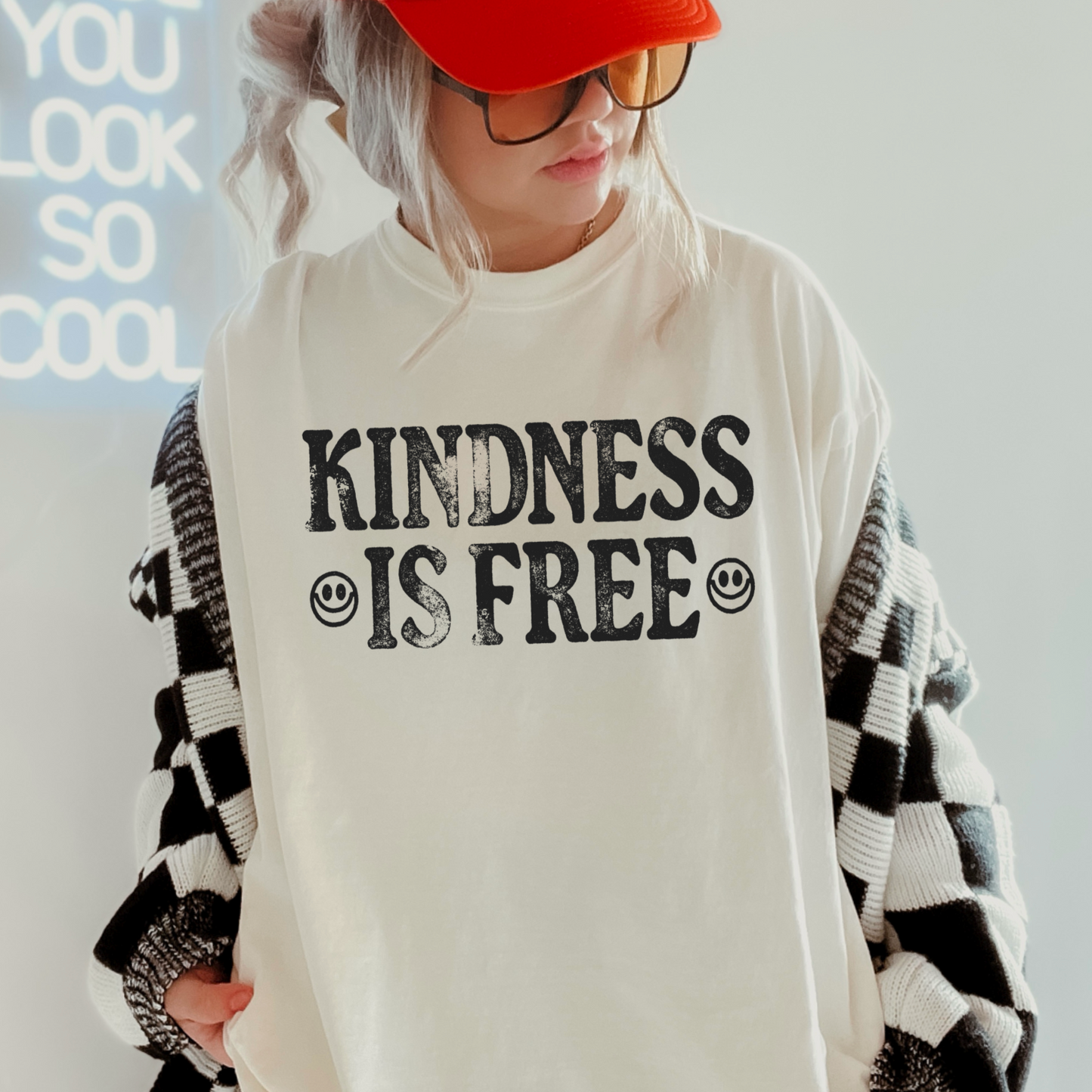 Kindness Is Free Screen Print Transfer
