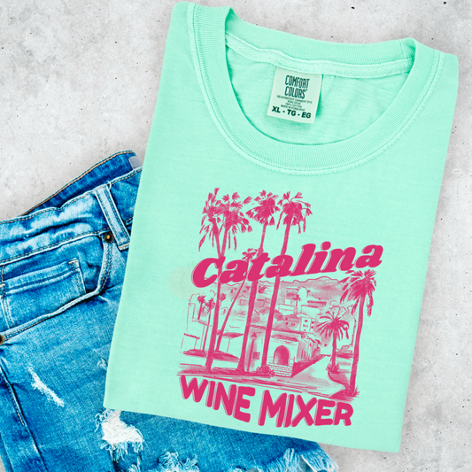 Catalina Wine Mixer Screen Print Transfer