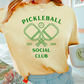 Pre-Order Pickle Ball Social Club Screen Print Transfer