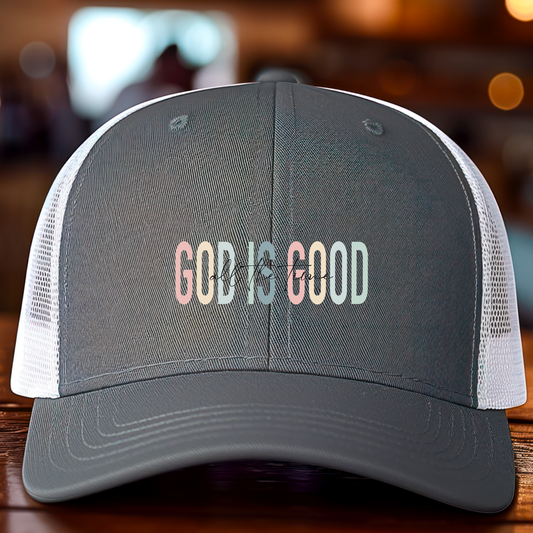 God Is Good Hat Dtf Transfer