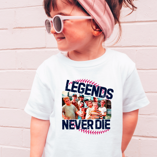 Youth Legends Never Die  Comfort Color Graphic Tee