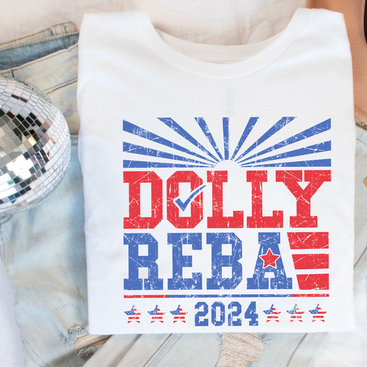 Dolly Reba 2024  Comfort Color Graphic Tee