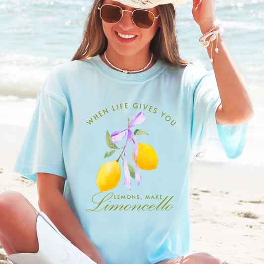 Coquette When Life Gives You Lemons  Comfort Color Graphic Tee