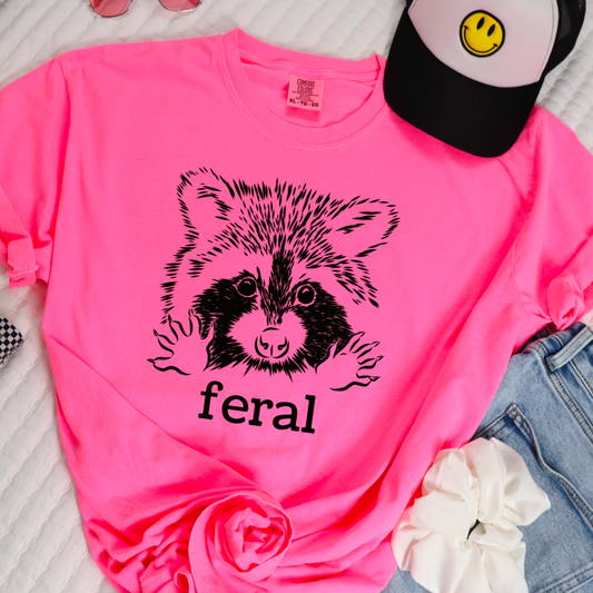Feral Comfort Color Graphic Tee