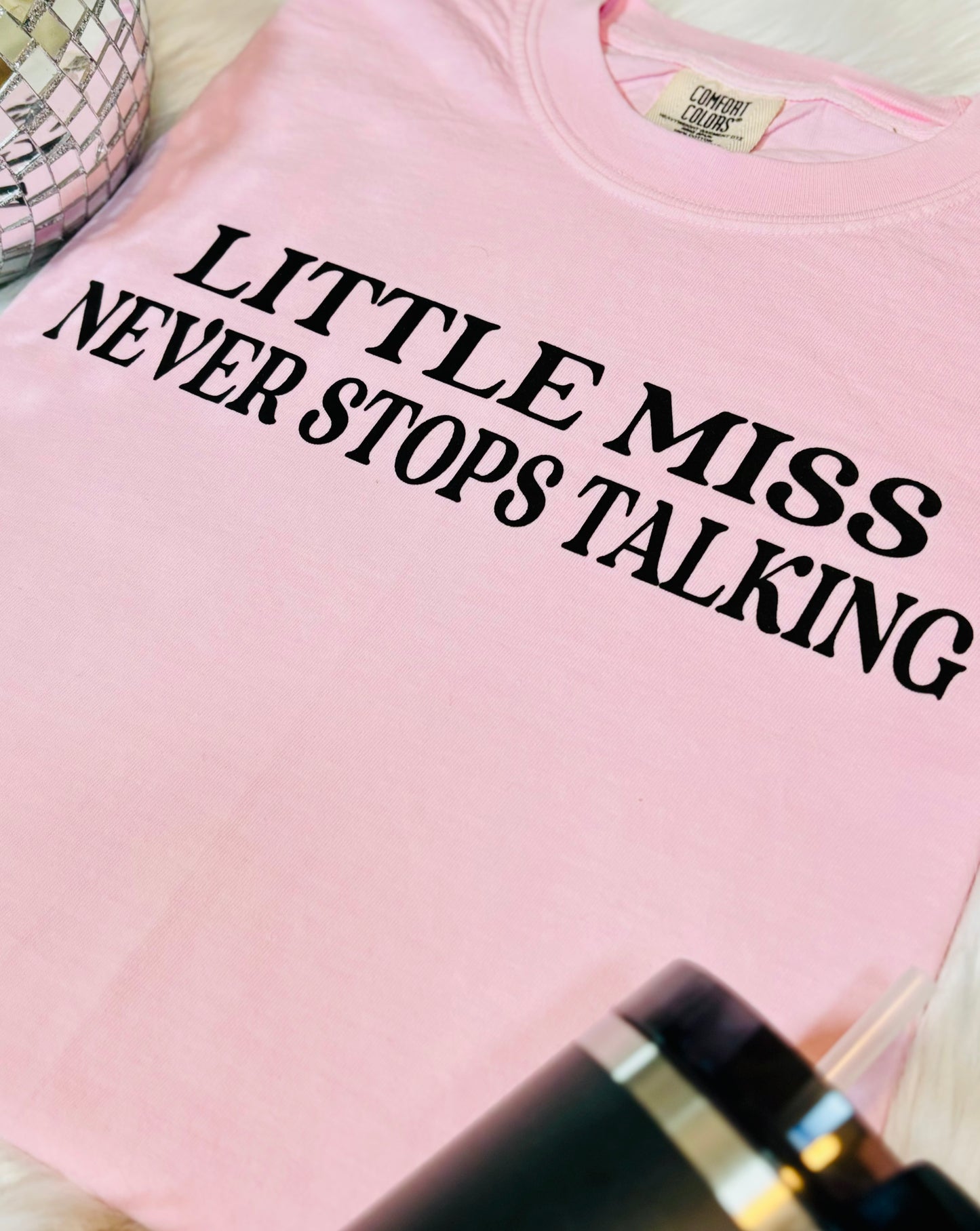 Little Miss Never Stops Talking