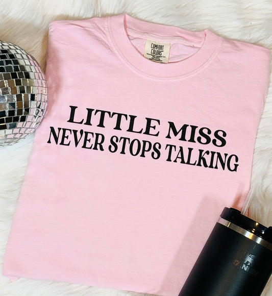 Little Miss Never Stops Talking