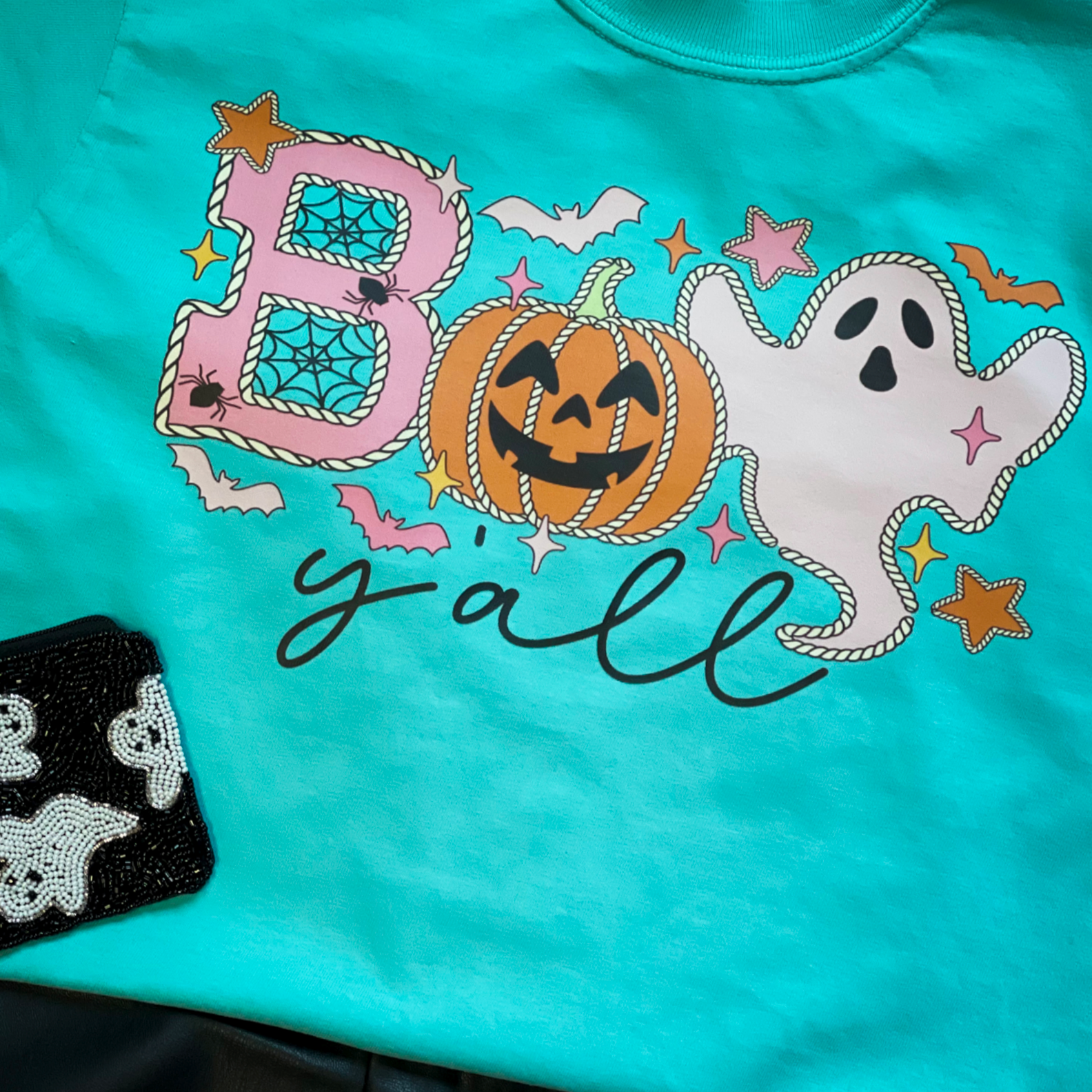 Boo Yall Comfort Color Graphic Tee