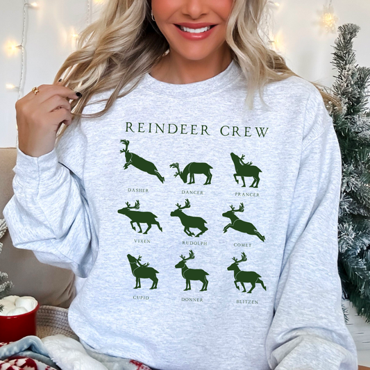 Reindeer Crew Screen Print Transfer