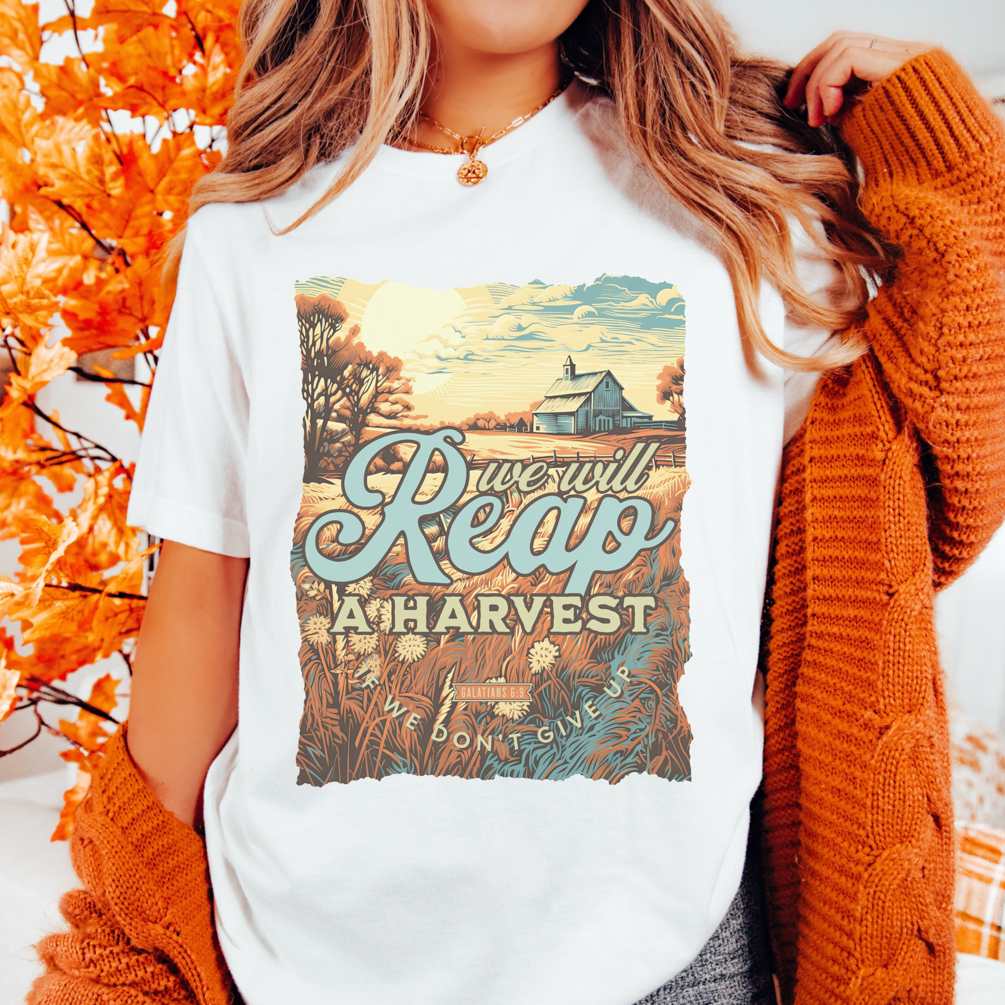 We Will Reap A Harvest Sublimation Transfer