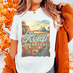 We Will Reap A Harvest Sublimation Transfer