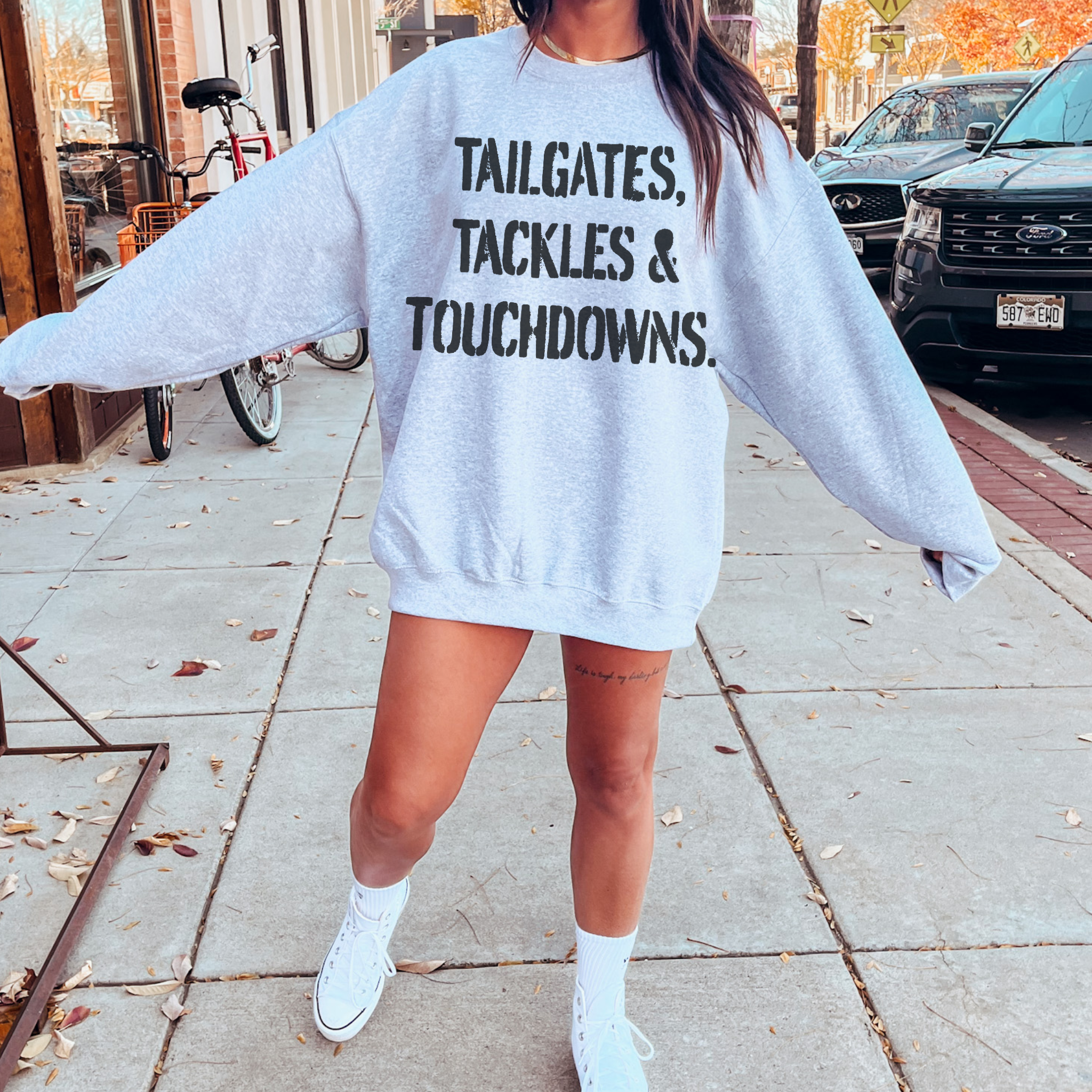 Tailgates Tackles & Touchdowns Sublimation Transfer