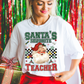 Santa’s Favorite Teacher Sublimation Transfer