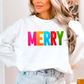 Pre-Order Merry Faux Tinsel DTF Transfer