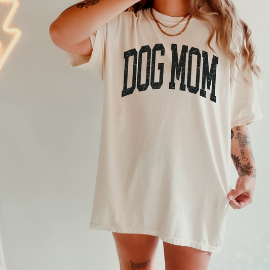 Dog Mom Screen Print Transfer