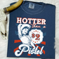 Hotter Than A $2 Pistol Comfort Color Graphic Tee