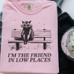 I’m The Friend In Low Places Comfort Color Graphic Tee