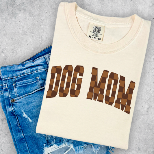 Dog Mom Comfort Color Graphic Tee