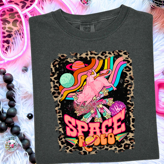Daily Deal Space Rodeo Comfort Color Graphic Tee