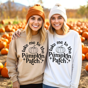 Take Me To The Pumpkin Patch  Screen Print Transfer