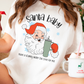 Santa Baby Leave A Stanley Under My Tree  Comfort Color Graphic Tee
