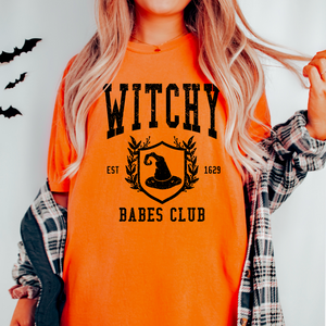 Witchy Babes Club Screen Print Transfer