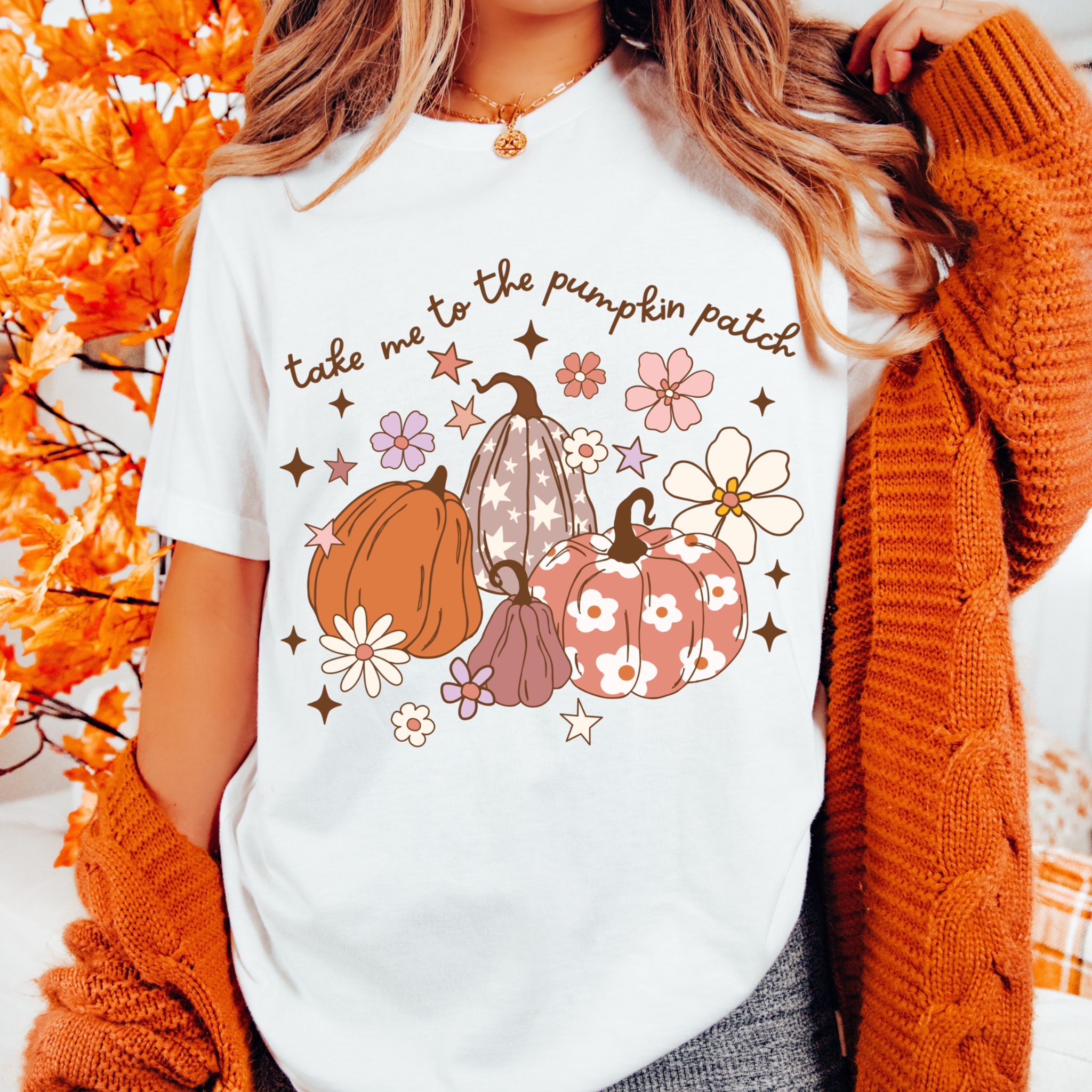 Take Me To The Pumpkin Patch Sublimation Transfer
