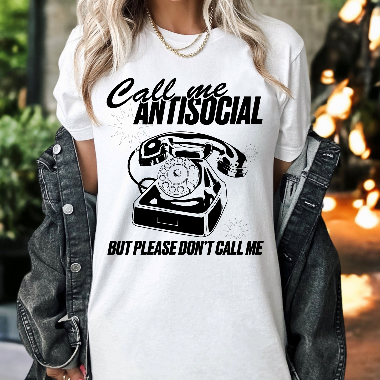 Call Me Antisocial But Please Don’t Call Me Sublimation Transfer