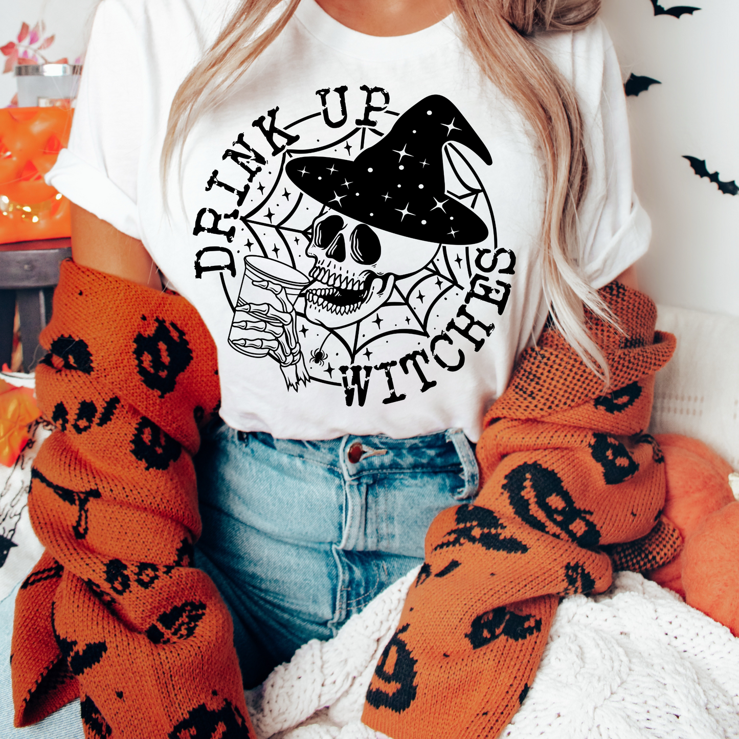 Drink Up Witches Sublimation Transfer