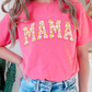 Floral Mama Comfort Color Graphic Tee
