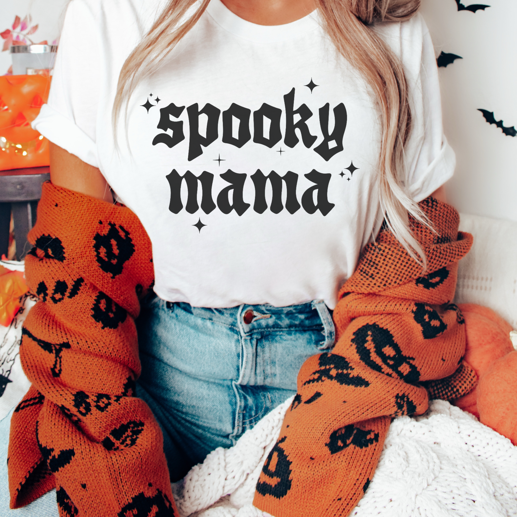 Spooky Mama Sublimation Transfer