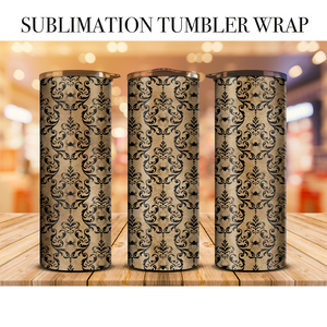 Vintage Spider 1 Tumbler Wrap Sublimation Transfer
