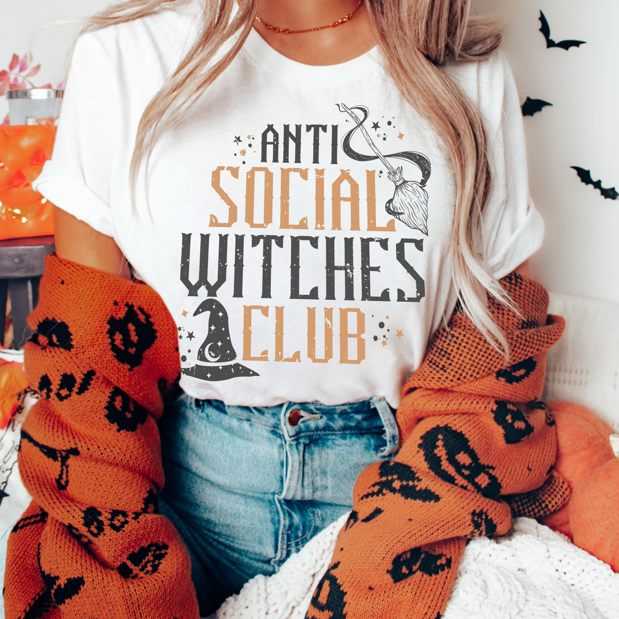 Anti Social Witches Club Sublimation Transfer