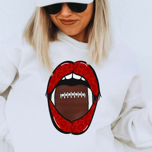 Football Mouth Sublimation Transfer