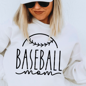 Baseball Mom Screen Print Transfer