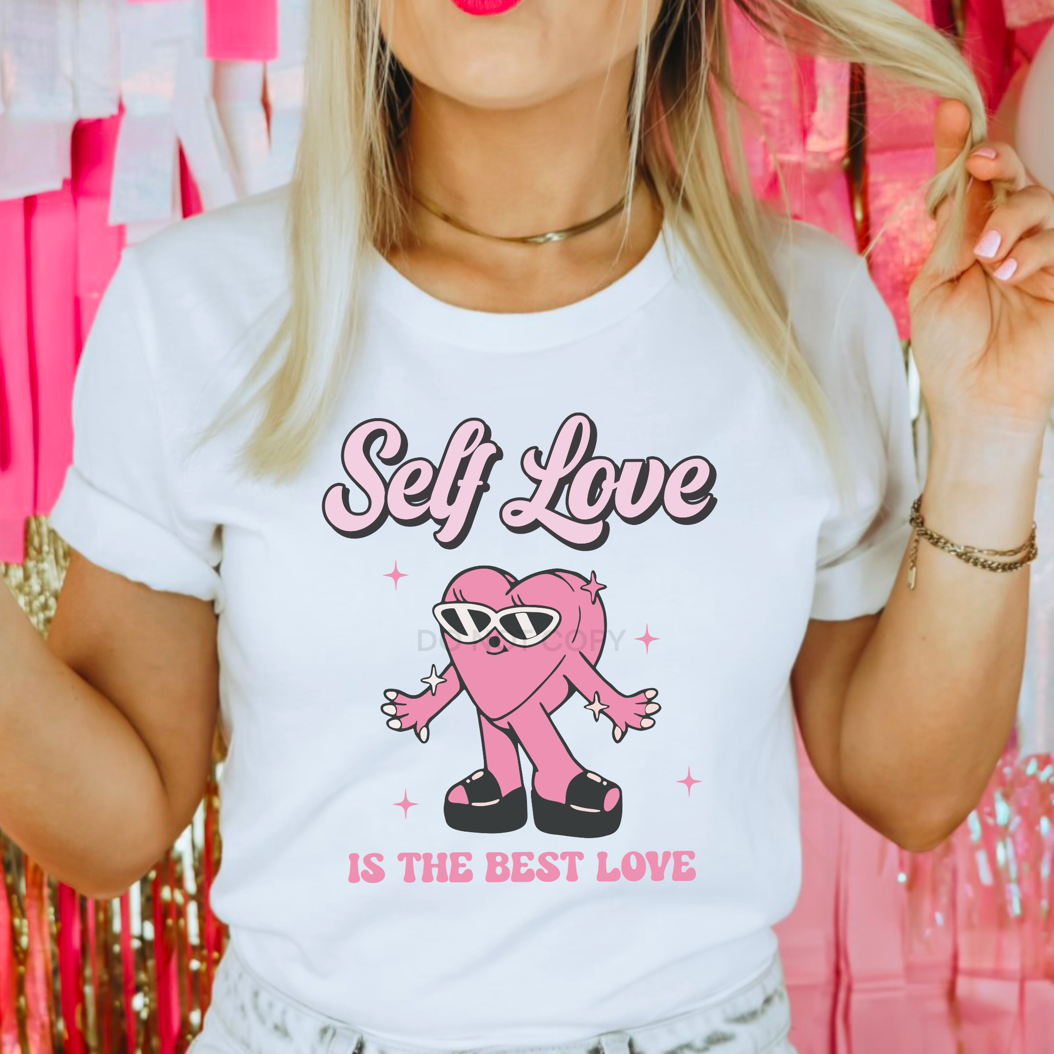 Self Love Is The Best Love  Sublimation Transfer
