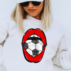 Soccer Mouth Sublimation Transfer