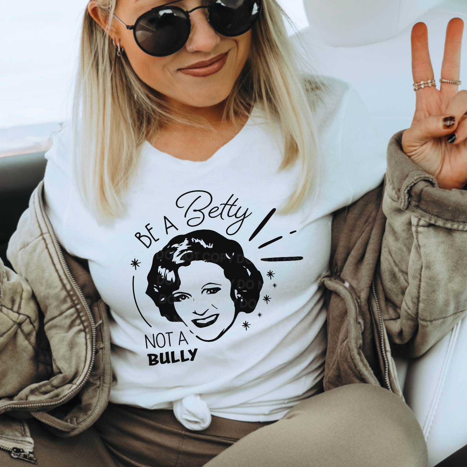 Be A Betty Not A Bully Screen Print Transfer